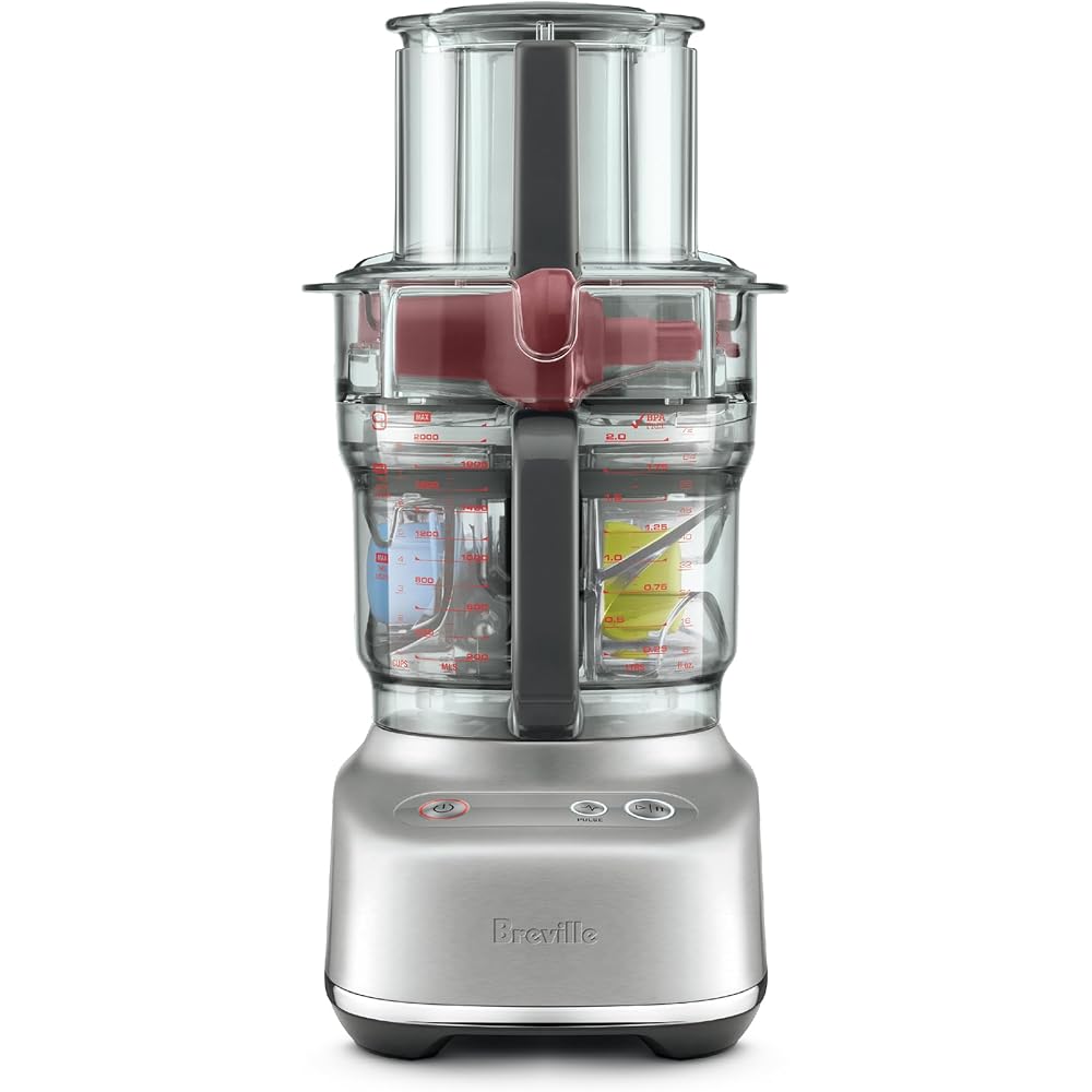Breville BFP638 Paradice 9 Cup Food Processor and Dicer, Small, Brushed Stainless Steel : Baby