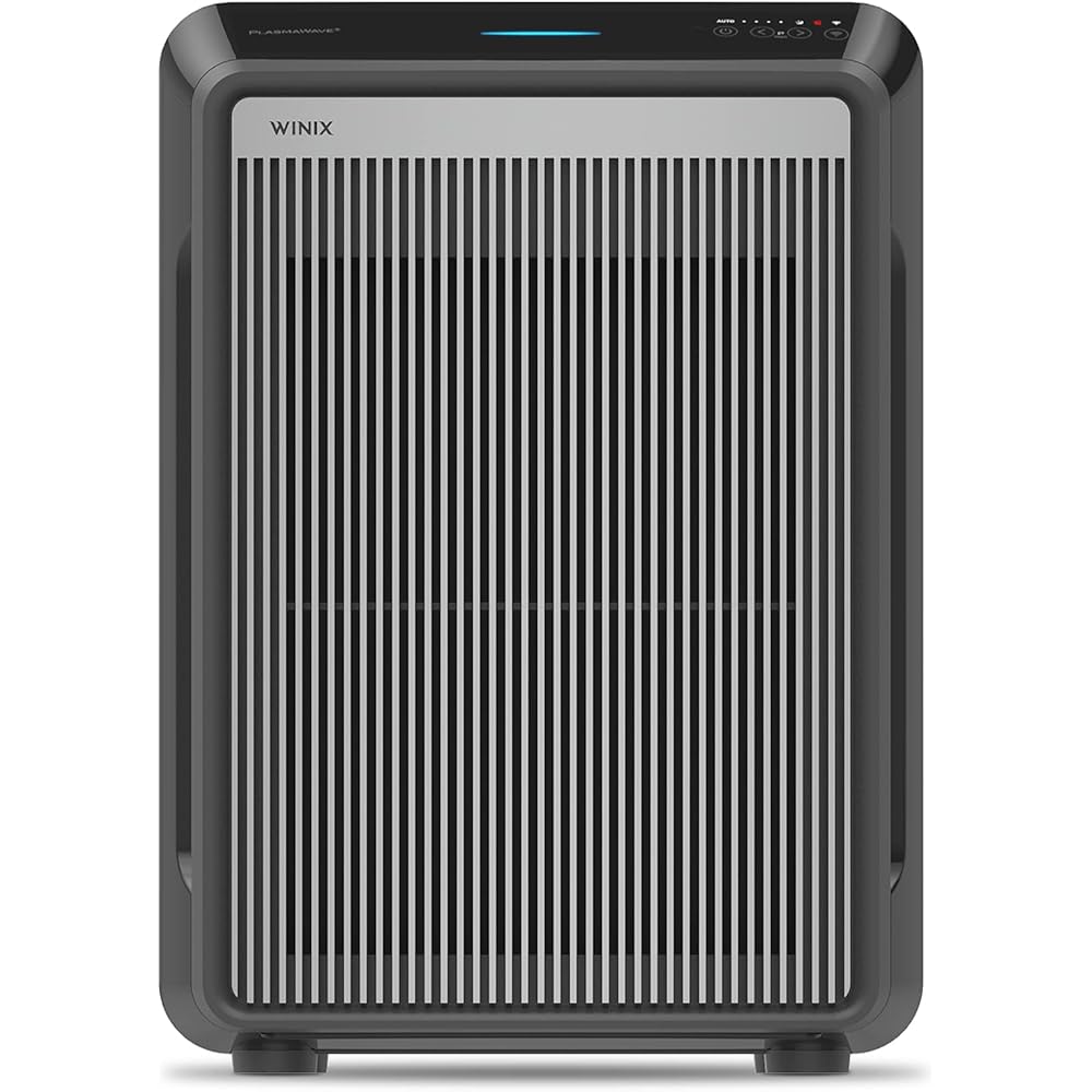 Winix 9800 4-Stage True Hepa Air Purifier with WiFi and PlasmaWave, 500 Sq Ft,Black,Large: Home & Kitchen