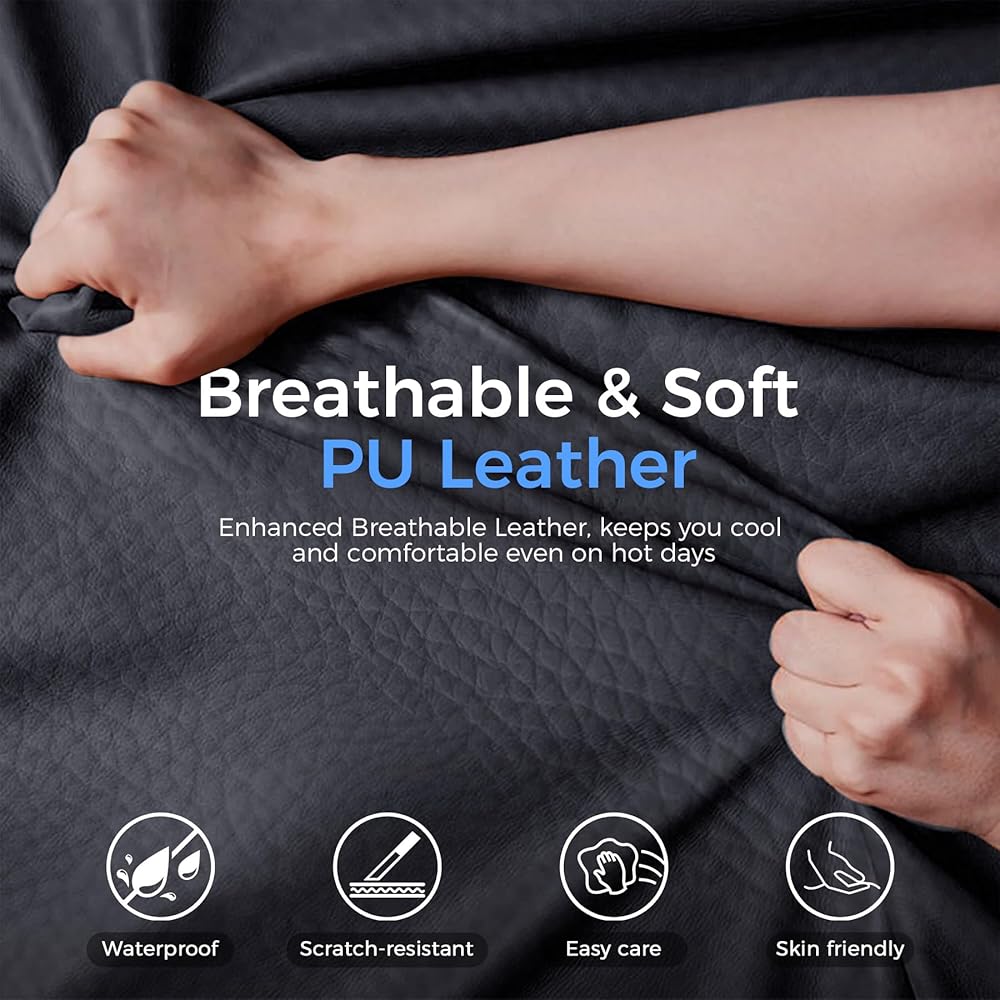 GTRACING Big and Tall Gaming Chair 400lbs Heavy Duty Office Chair with Foot Rest & Ergonomic Pocket Spring Lumbar Support, High Back 3D Saddle Shaped Cushion for Back Pain Relief, Matte-Black : Home & Kitchen