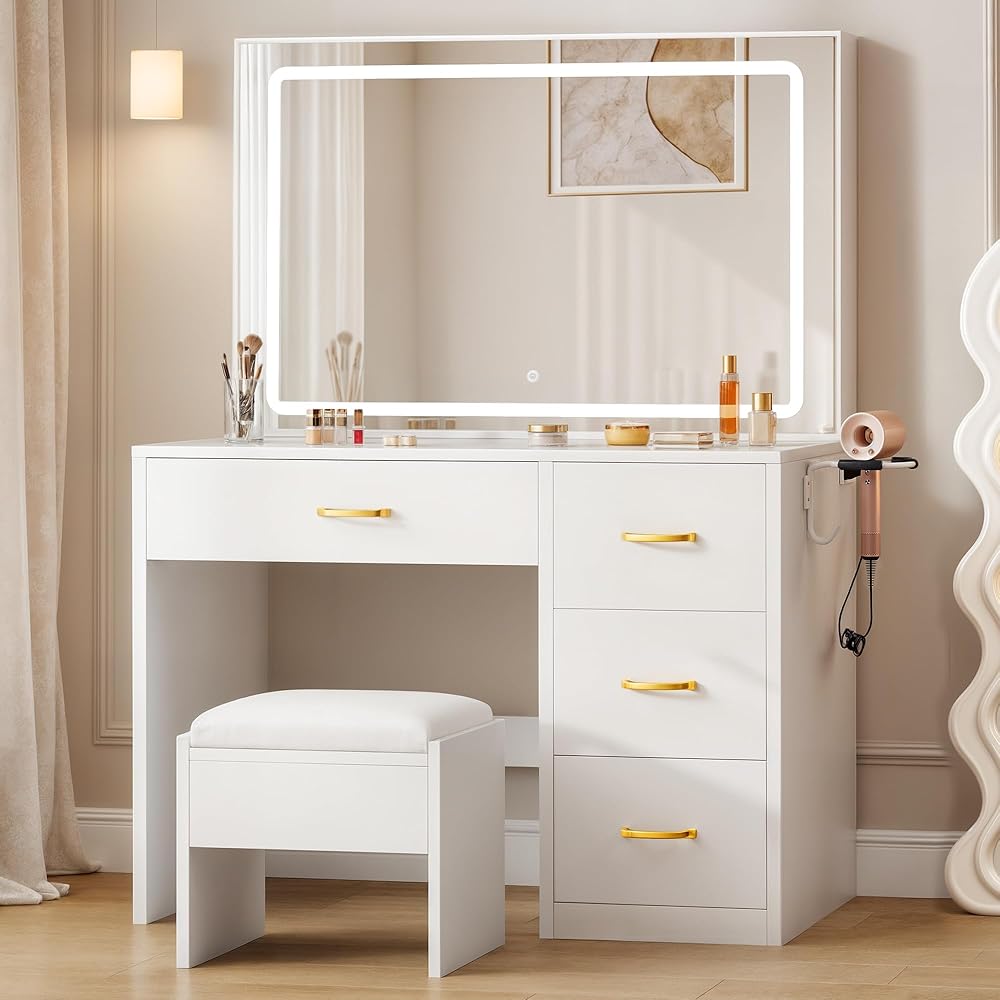 YITAHOME Vanity Desk Set with Large 35