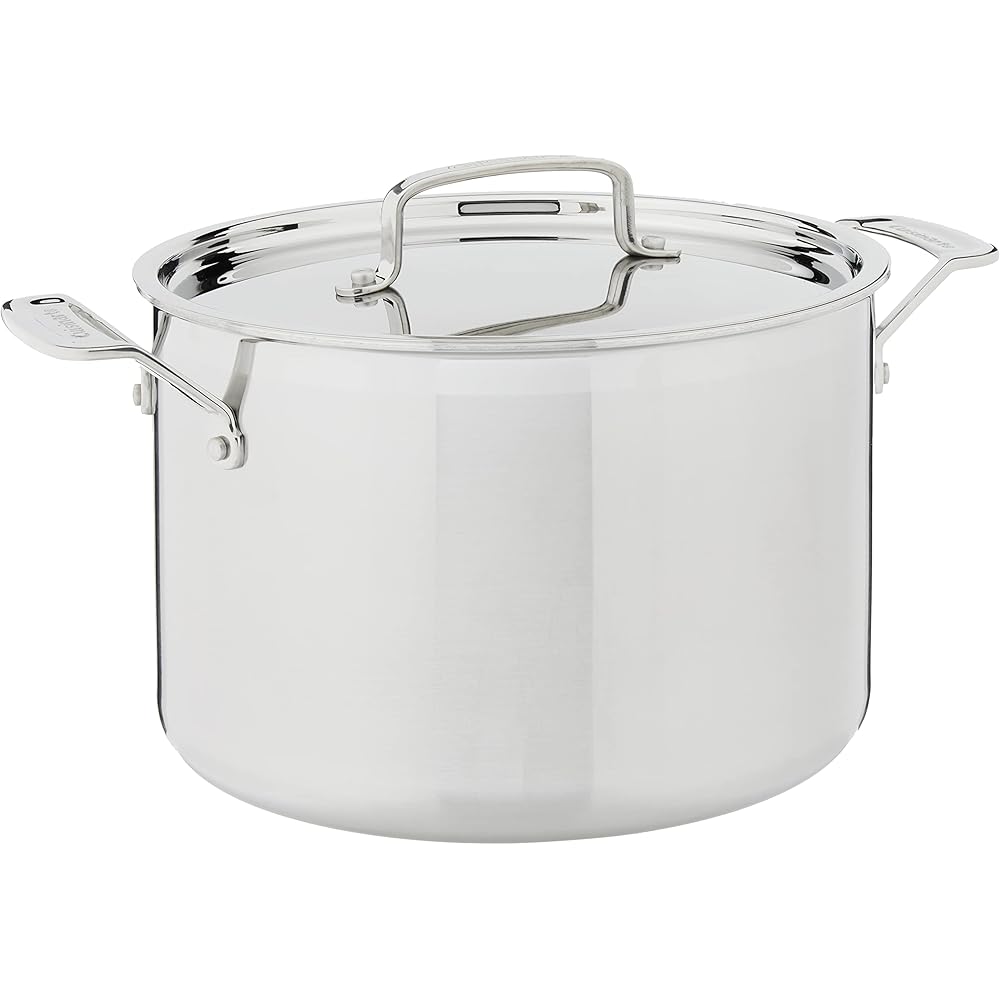 Cuisinart MCP66-24N MultiClad Pro Triple Ply 8-Quart Skillet, Stockpot w/Cover: Home & Kitchen