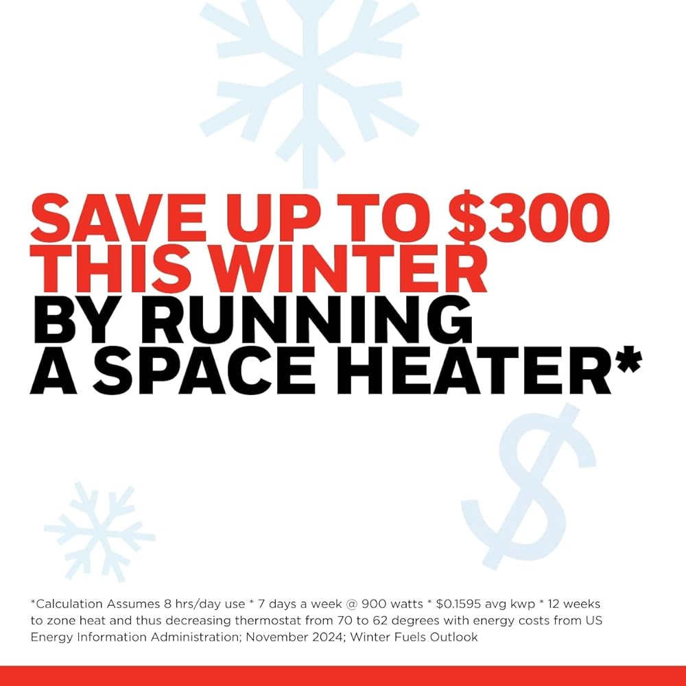 Honeywell ThermaWave 6 Ceramic Technology Space Heater, White – Ceramic Heater with Programmable Thermostat : Home & Kitchen