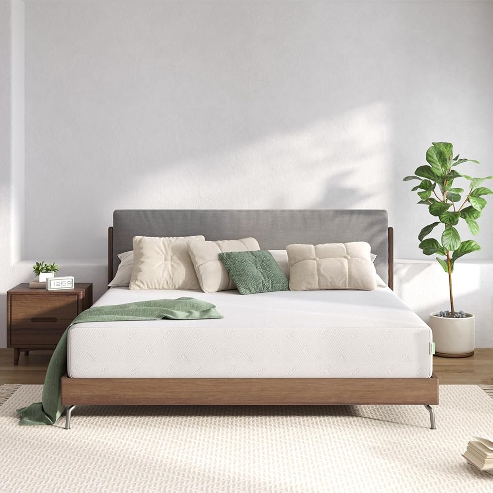 Novilla King Mattress, 12 Inch King Size Memory Foam Mattress with Comfort Foam for Pressure Relief & Cool Fresh Sleep, Removable Washable Cover,Mattresses in a Box,Medium Firm : Home & Kitchen