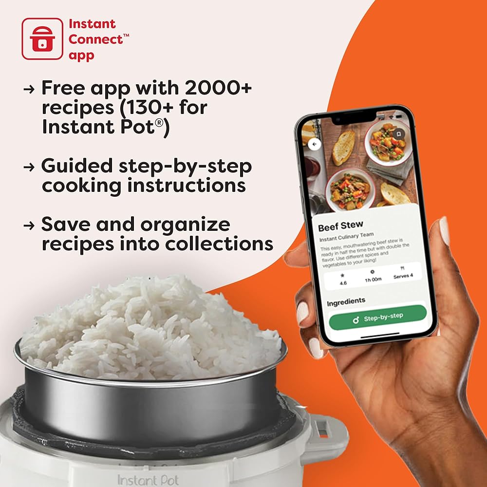 Instant Pot Pro (8 QT) 10-in-1 Pressure Cooker, Slow Cooker, Rice/Grain Cooker, Steamer, Sauté, Sous Vide, Yogurt Maker, Sterilizer, and Warmer, Includes App With Over 800 Recipes, Black: Home & Kitchen