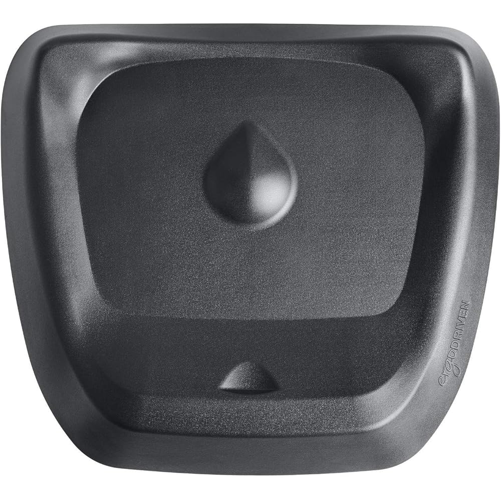 Topo Comfort Mat by Ergodriven | The Original Not-Flat Anti-Fatigue Standing Desk Mat with Calculated Terrain | Accessories | Obsidian Black : Home & Kitchen