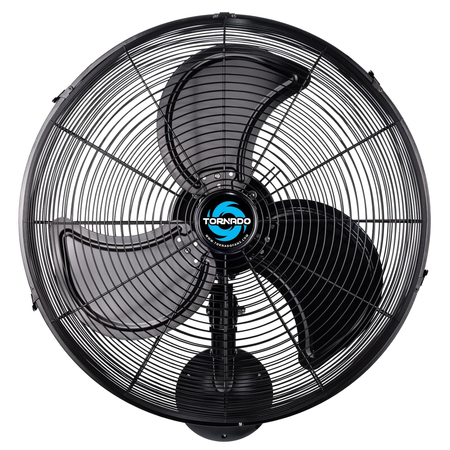 Tornado 20 Inch Pro Series High Velocity Oscillating Waterproof Outdoor Wall Mount Fan For Industrial, Commercial, Residential Use 3 Speed 5250 CFM UL Safety Listed : Home & Kitchen