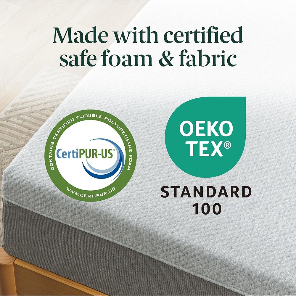 ZINUS 8 Inch Ultima RV Memory Foam Mattress [New Version], Short Queen, Fiberglass Free, Medium Firm Feel, Breathable Memory Foam, Certified Safe Foams & Fabric, Mattress in A Box : Home & Kitchen