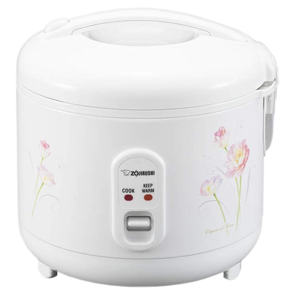 Zojirushi NS-RPC10FJ Rice Cooker and Warmer, 1.0-Liter, Tulip: Home & Kitchen