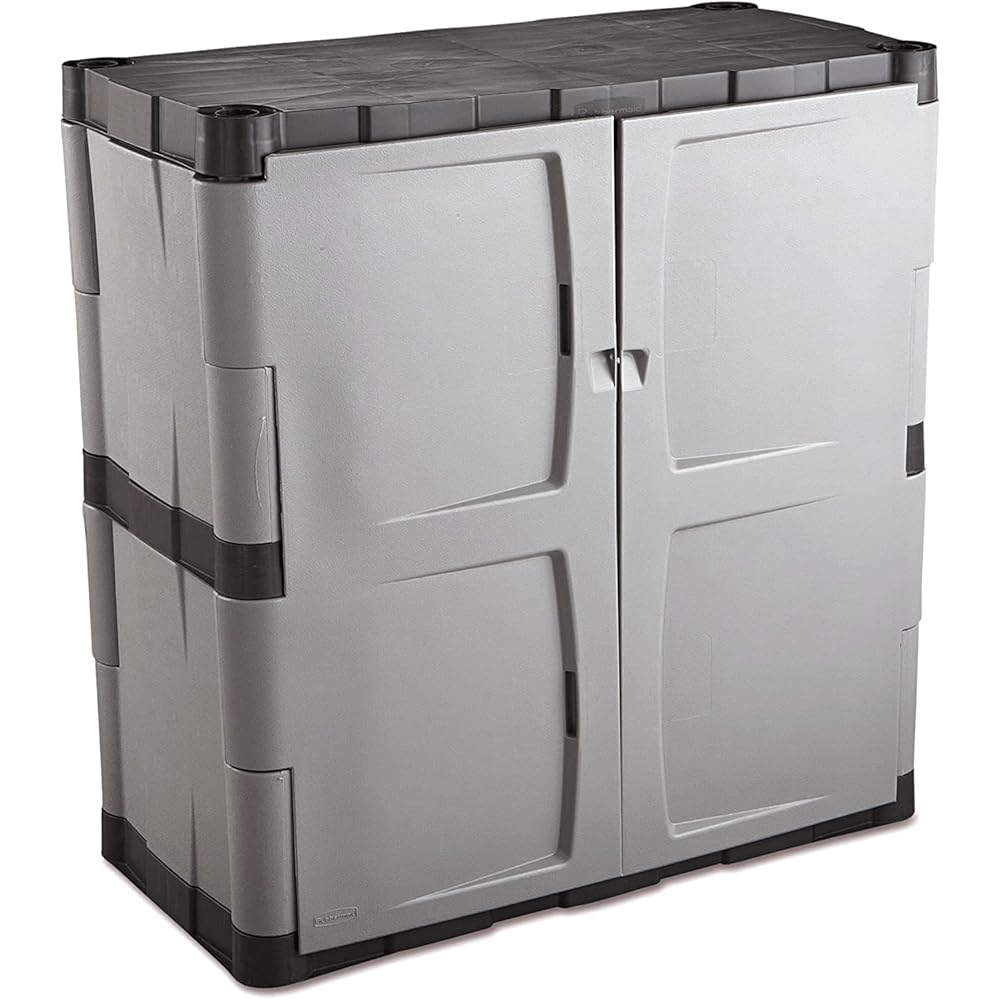 Rubbermaid Freestanding Storage Cabinet with Doors 18