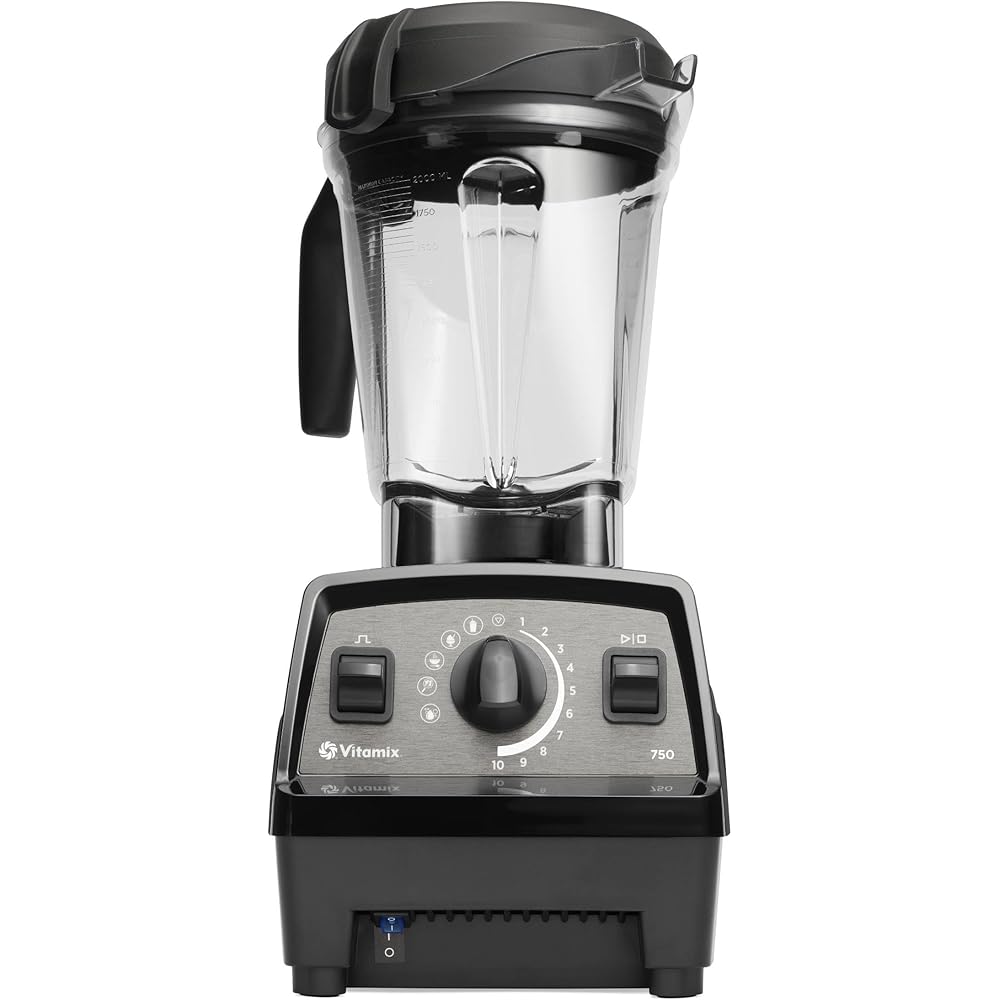 Vitamix Propel Series 750 Blender, Professional Grade Blender, 4 Presets + Self-Cleaning, Smoothie, Frozen Dessert, Soups and Dips, 64-oz Pitcher, Black: Home & Kitchen