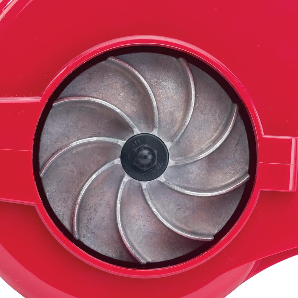 Toro 51621 UltraPlus Leaf Blower Vacuum, Variable-Speed (up to 250 mph) with Metal Impeller, 12 amp,Red : Patio, Lawn & Garden