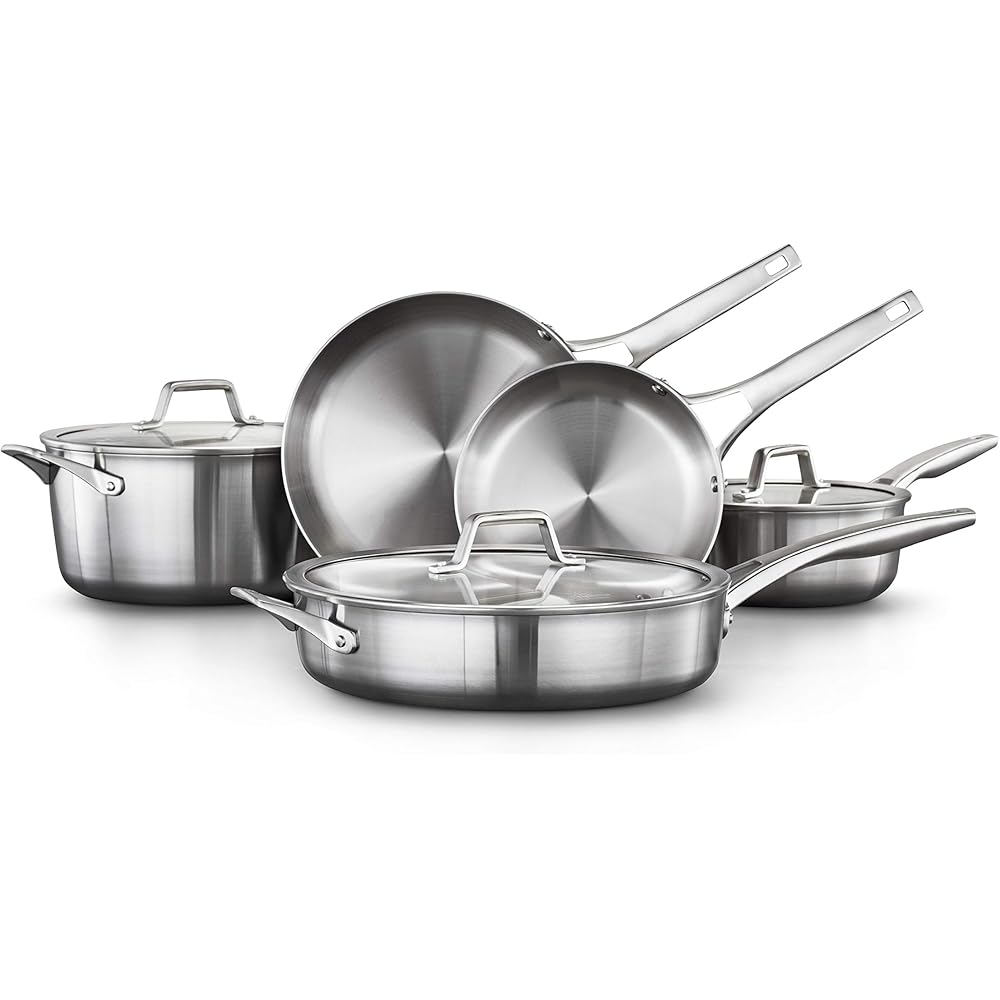 Calphalon Premier Hard-Anodized Nonstick Cookware Set, 13-Piece, Metal Utensil Safe, PFOA-Free: Home & Kitchen