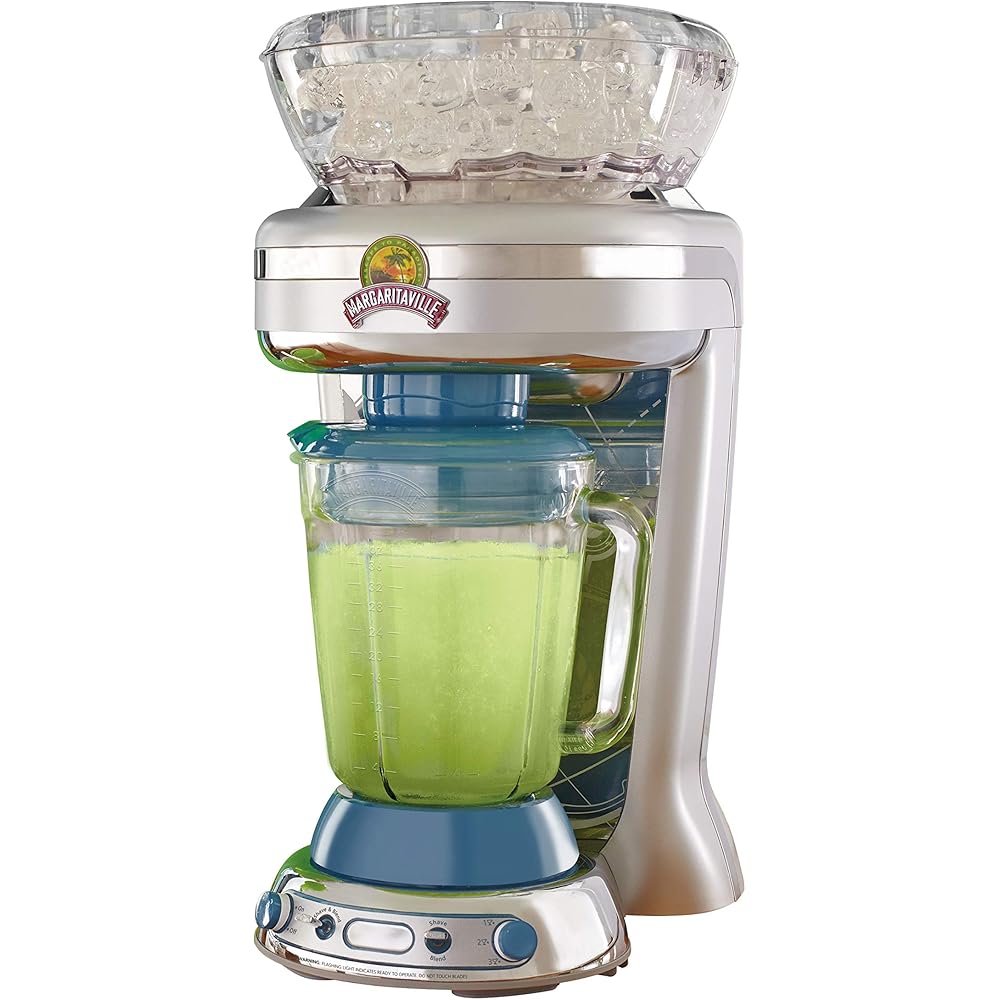 Margaritaville Key West Frozen Concoction Maker with Easy Pour Jar and XL Ice Reservoir, 4 Programmed Drink Settings, Great for Entertaining and Parties : Industrial & Scientific