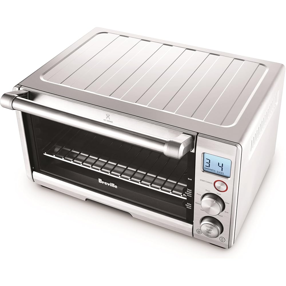 Breville BOV650XL the Compact Smart Oven Countertop Toaster Oven, Brushed Stainless Steel: Home & Kitchen