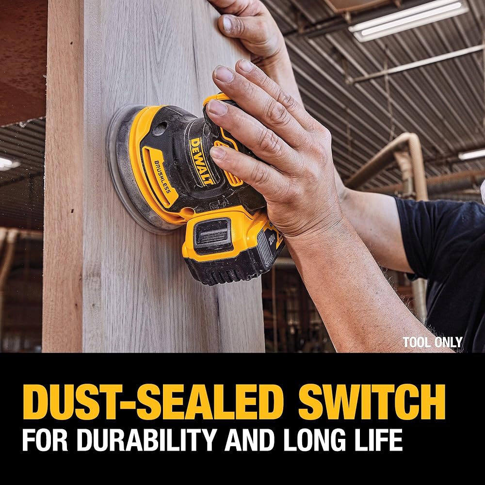 DEWALT 20V MAX Orbital Sander, Tool Only (DCW210B) -