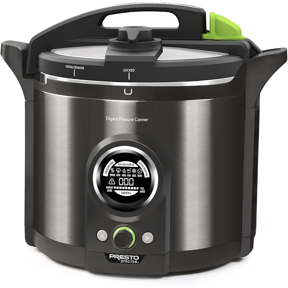 12 Qt Stainless steel Electric Pressure Canner: Home & Kitchen