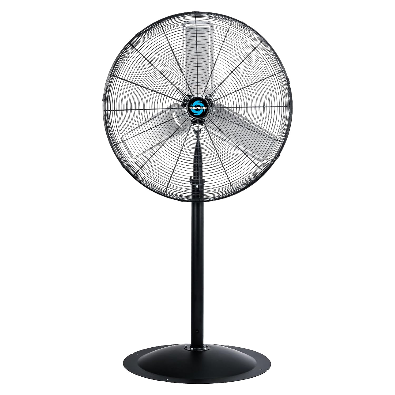 Tornado 8850 CFM 30 Inch Pedestal Fan Non-Oscillating High Velocity Fan Stationary, 3 Speed 10 FT Cord Metal, Commercial, Industrial Use, UL Safety Listed : Home & Kitchen