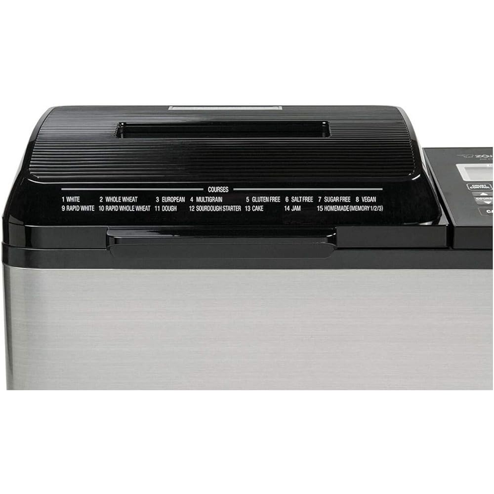 Zojirushi BB-PDC20BA Home Bakery Virtuoso Plus Breadmaker, 2 lb. loaf of bread: Home & Kitchen