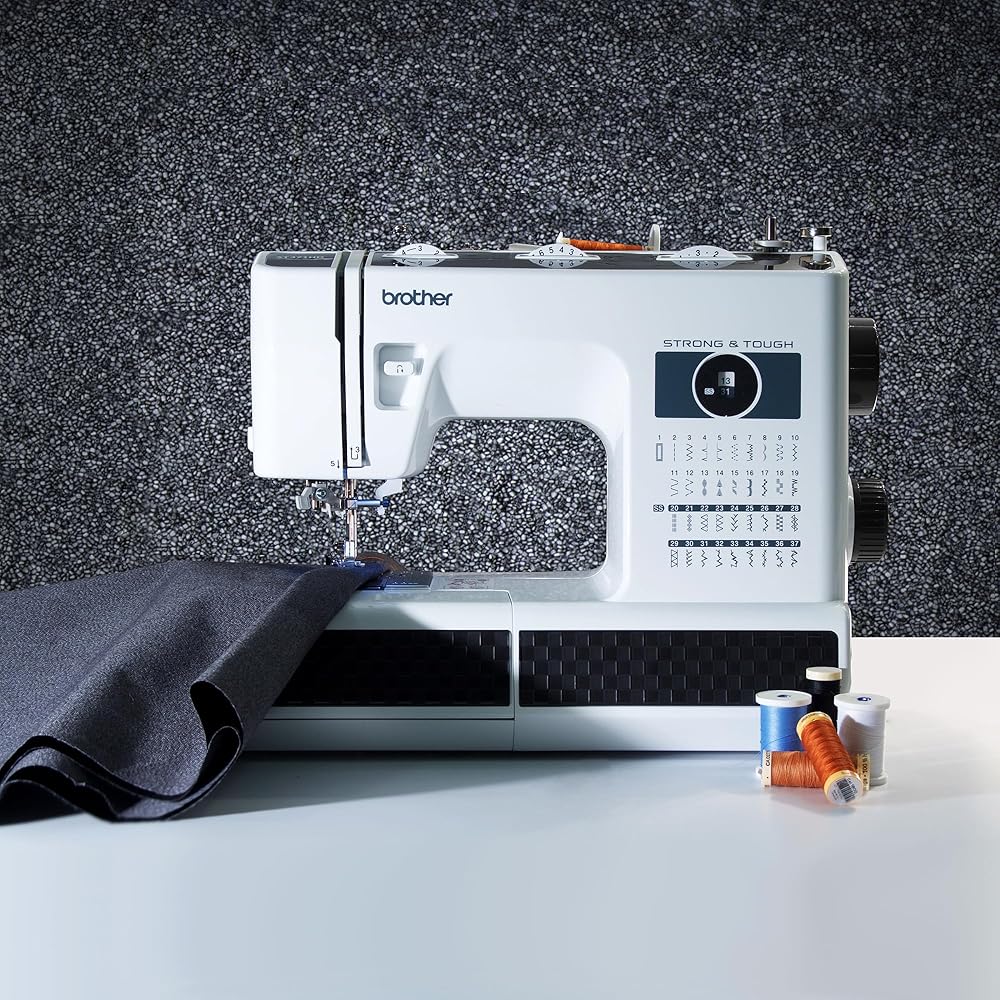 Brother ST371HD Sewing Machine, Strong & Tough, 37 Built-in Stitches, Free Arm Option, 6 Included Feet