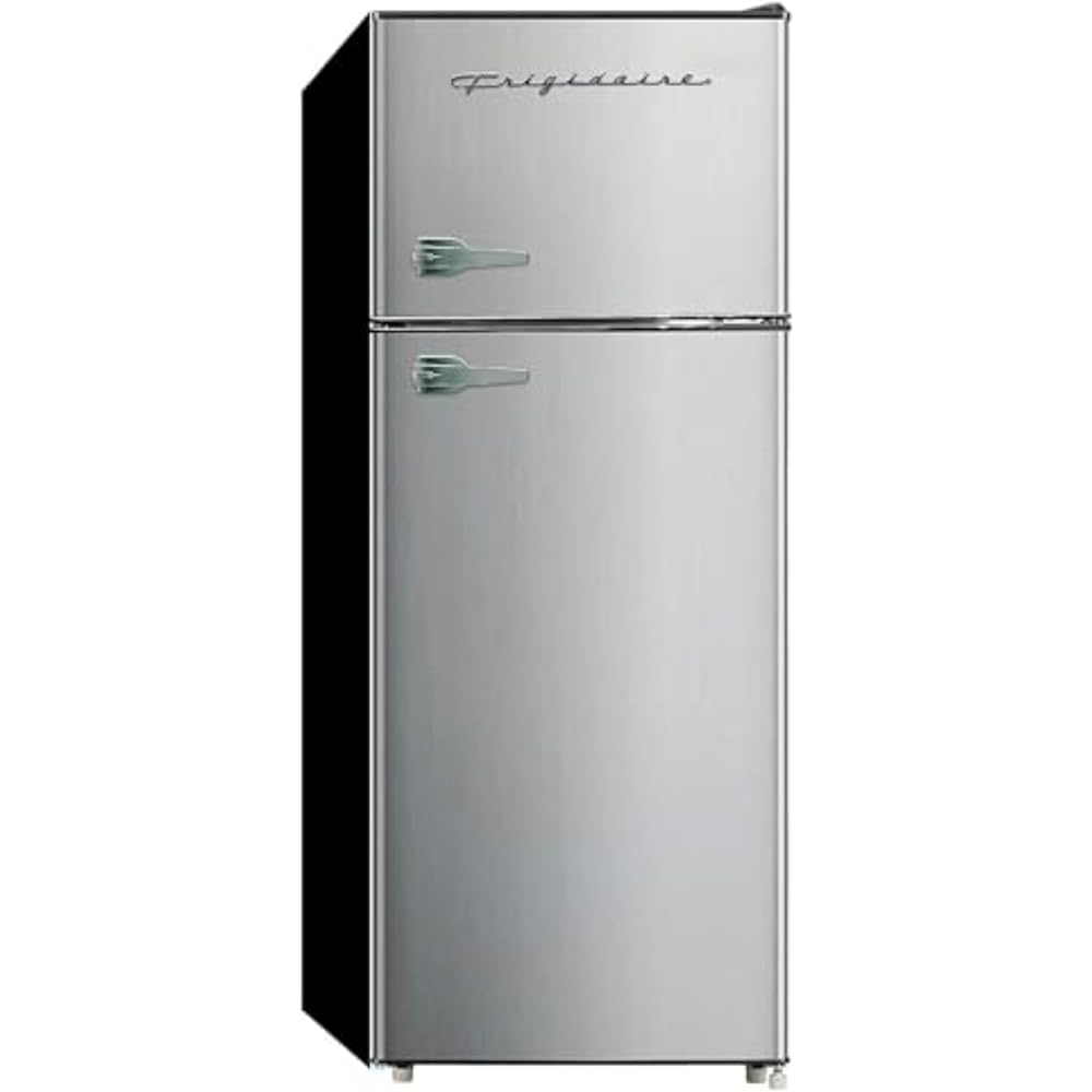 Frigidaire, 2 Door Apartment Size Refrigerator/Freezer Combo, 7.5 cu ft, Platinum Series, Stainless, 23