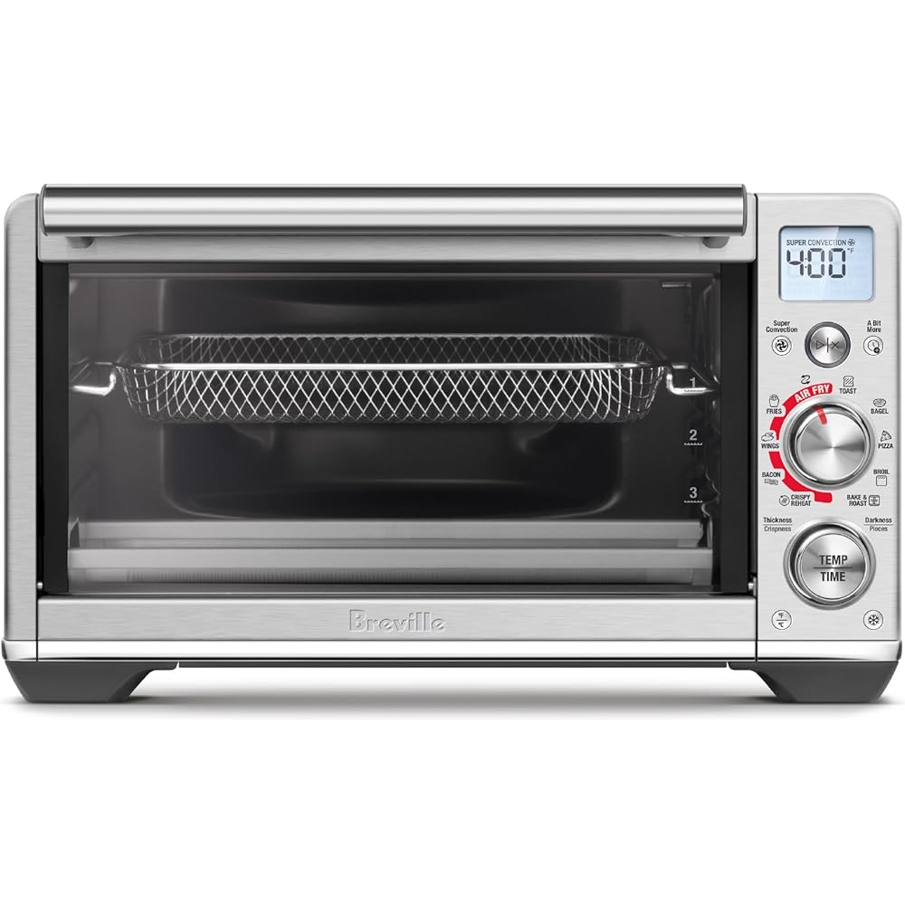 Breville Smart Oven Air Fryer Compact, Brushed Stainless Steel : Home & Kitchen