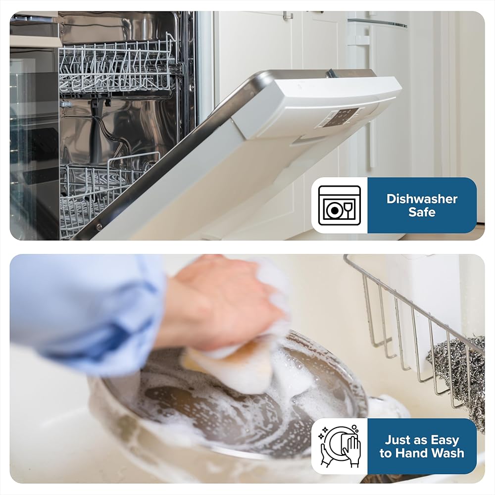 Viking 3-Ply Pots and Pans Set, 13 Piece Stainless Steel Cookware, Glass Lids, Strainer, Silver: Home & Kitchen