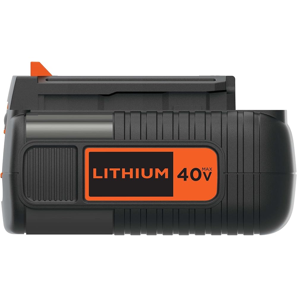 BLACK+DECKER 40V MAX Lithium Battery, Compatible with 36V and 40V MAX Power Tools, Lithium Ion Technology, Charger Not Included (LBX2040) : Tools & Home Improvement