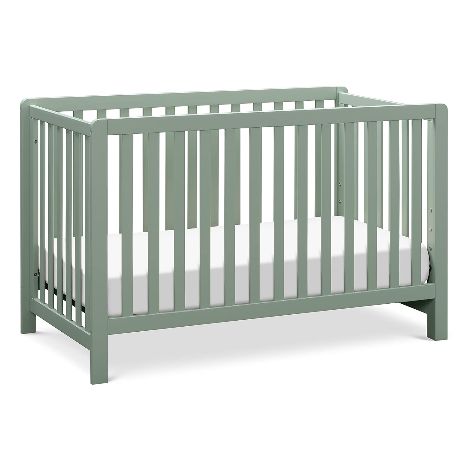 Carter's by DaVinci Colby 4-in-1 Baby Crib Convertible to Toddler Bed, Daybed, Full-Size Bed - Durable - GREENGUARD Gold Certified - 4 Adjustable Heights, Conversion Kit Sold Separately - Light Sage : Baby