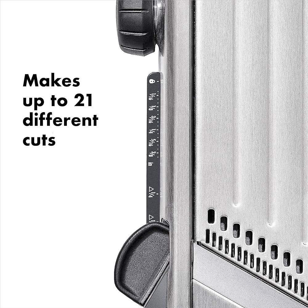 OXO SteeL Chef's Mandoline Slicer 2.0 : Home & Kitchen