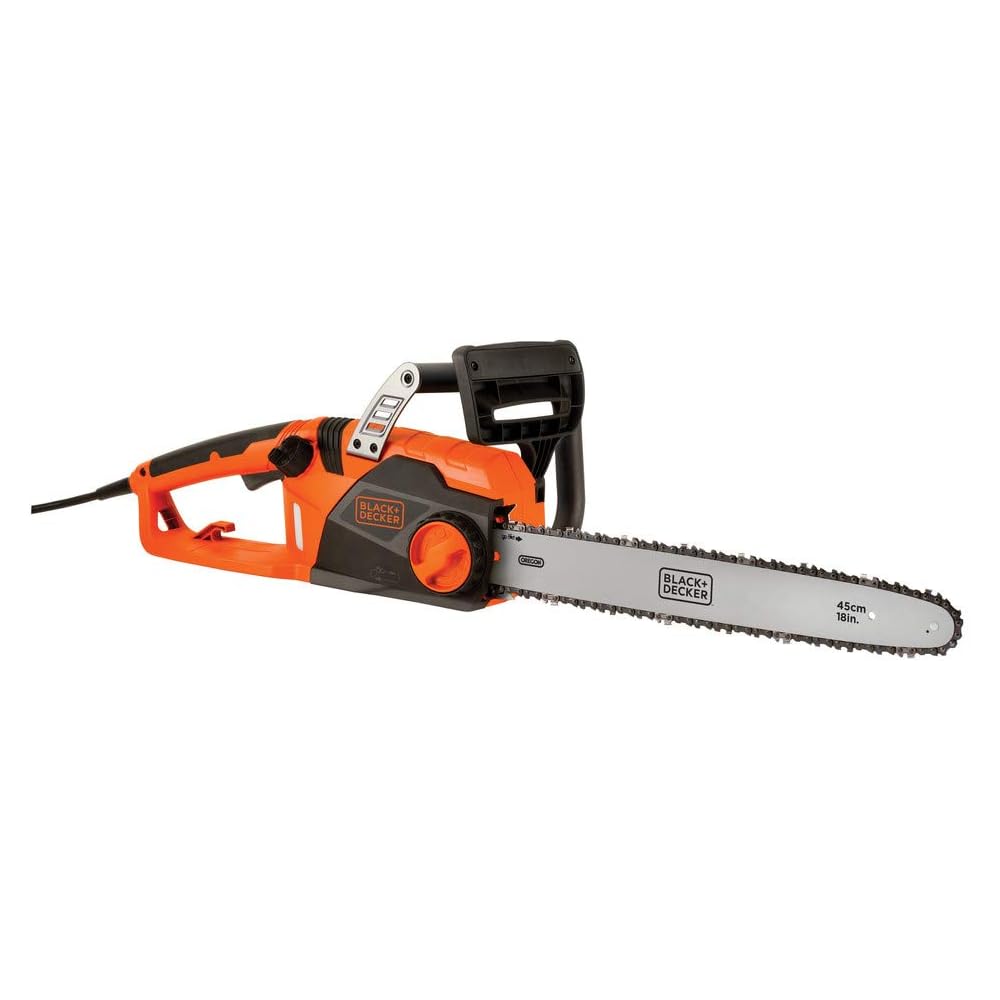 : BLACK+DECKER Electric Chainsaw, 18-Inch, 15-Amp, Corded (CS1518) : Patio, Lawn & Garden