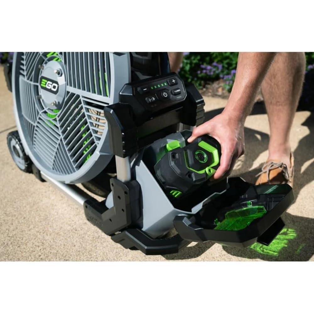 EGO POWER+ Portable Misting Fan, Outdoor Electric 18