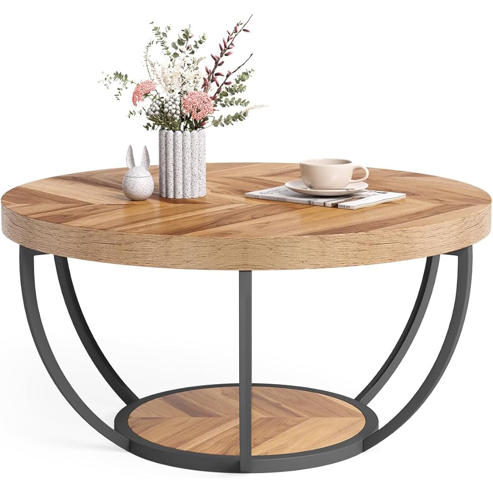 LITTLE TREE Round Coffee Table, 32