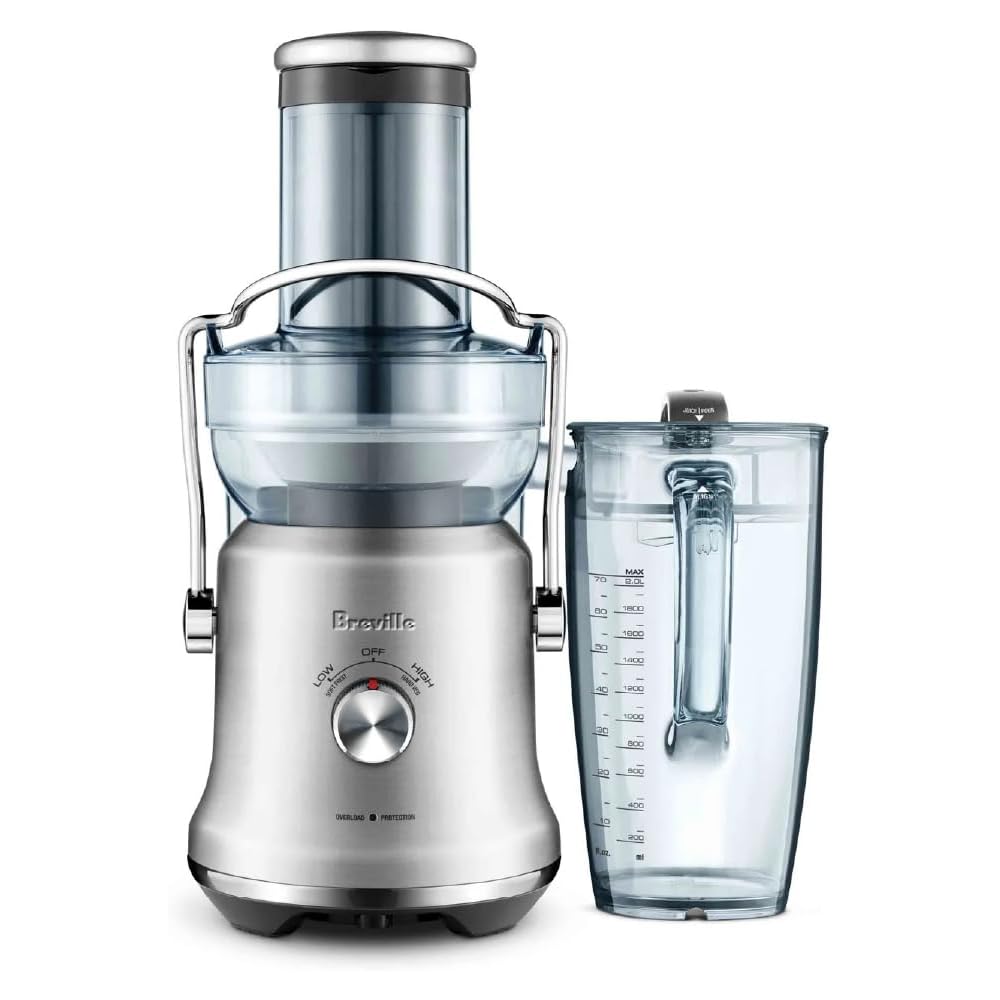 Breville BJE530BSS Juice Fountain Cold Plus, 70 fl oz, Brushed Stainless Steel: Home & Kitchen
