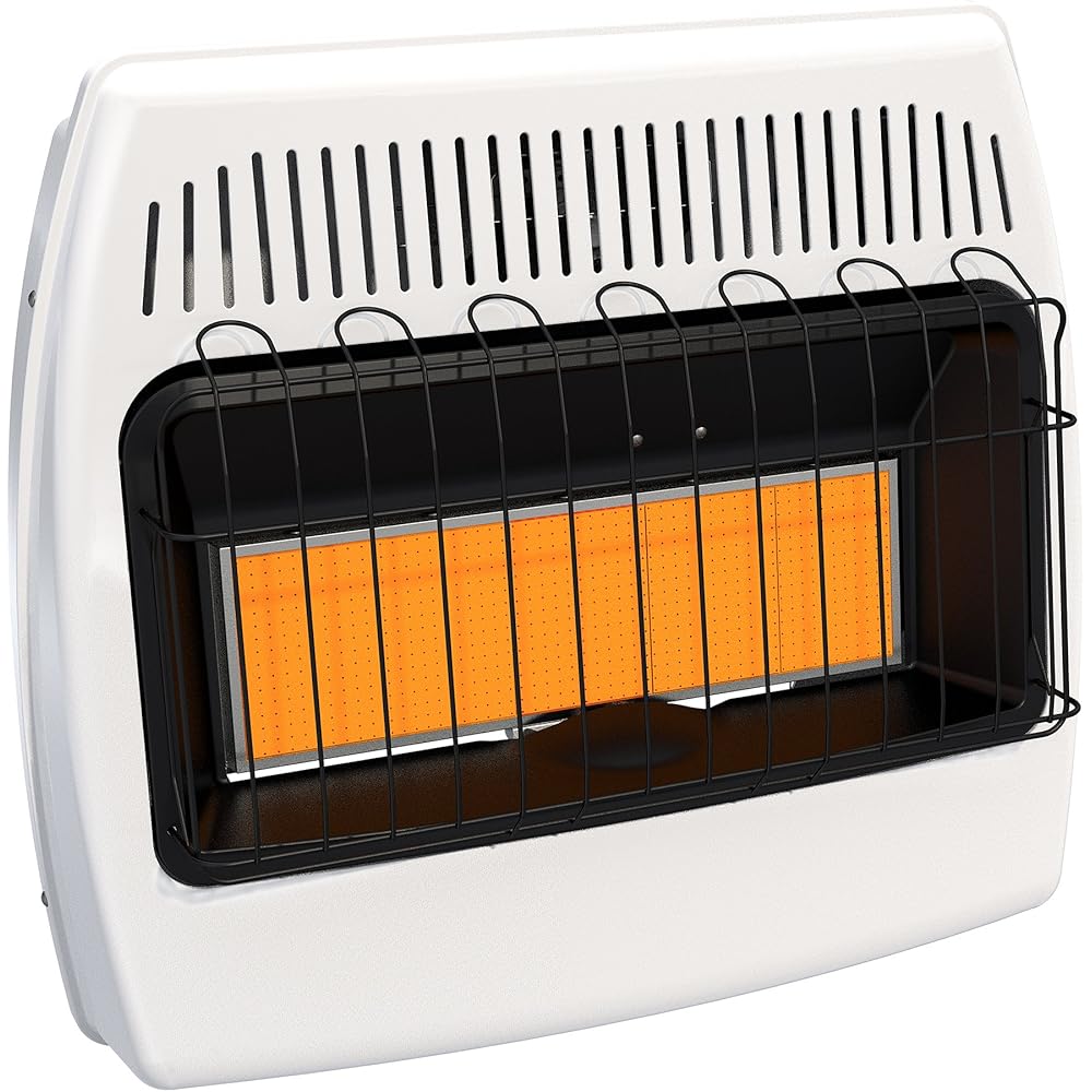 Dyna-Glo IR30PMDG-1 30,000 BTU Liquid Propane Infrared Vent Free Wall Heater White : Dyna Glo: Home & Kitchen