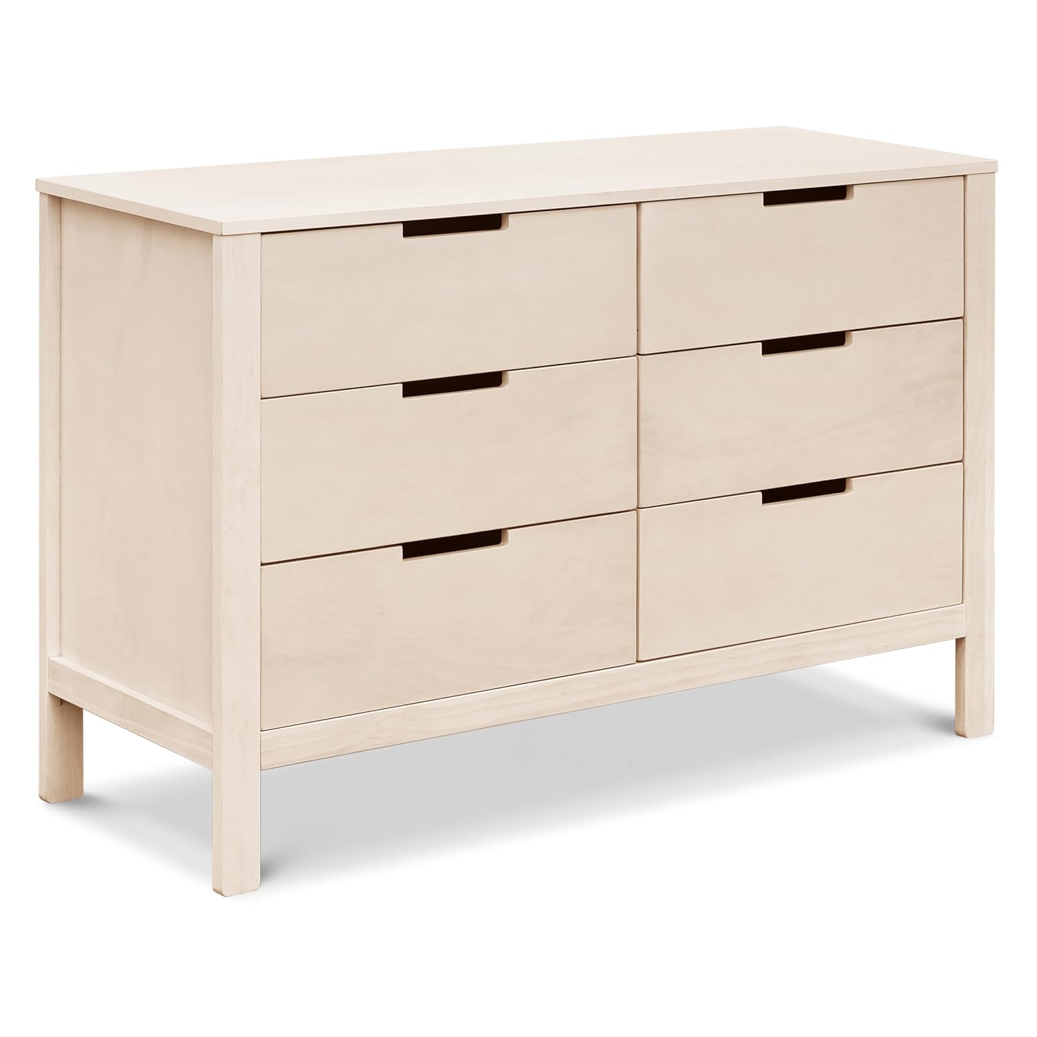 : Carter's by Colby 6-Drawer Baby Dresser for Bedroom - Kids Dresser for Boys & Girls - Double Chest of Drawers for Nursery - Versatile Wooden Dresser for Living Room & Hallway - Washed Natural : Baby