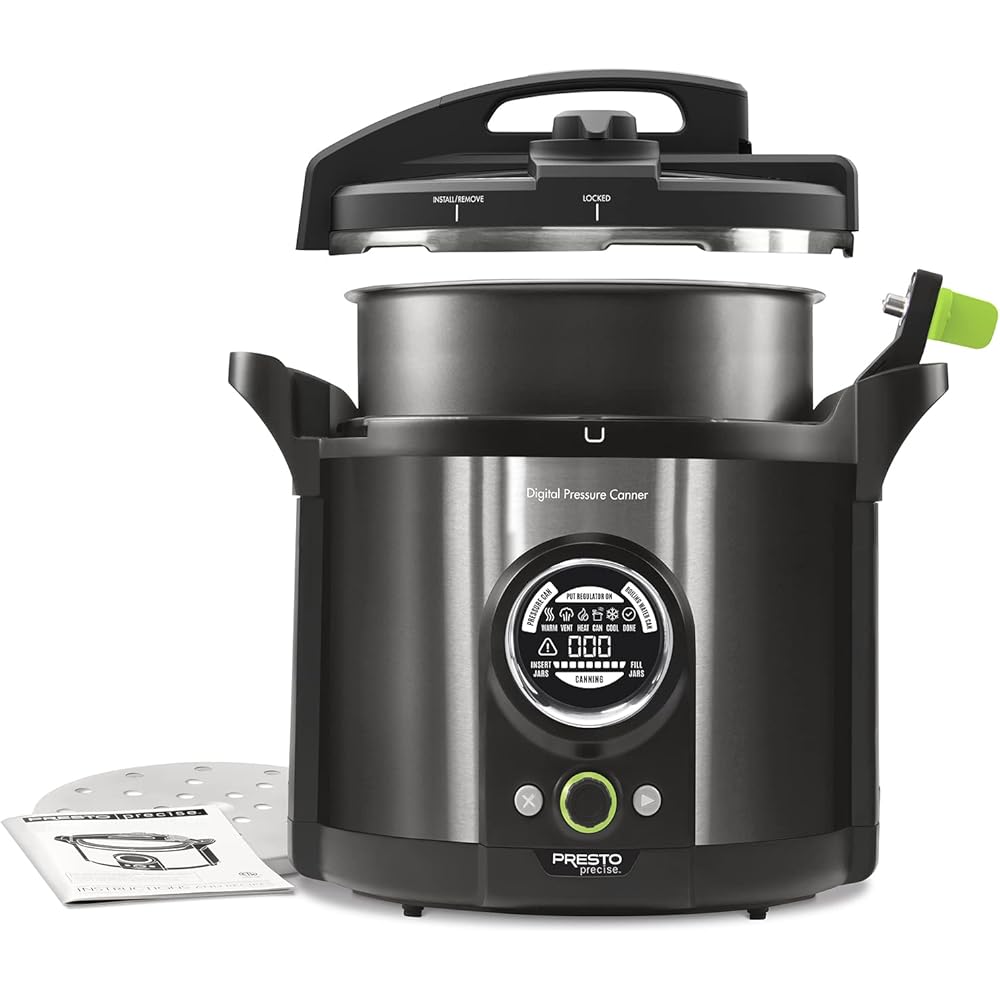 12 Qt Stainless steel Electric Pressure Canner: Home & Kitchen