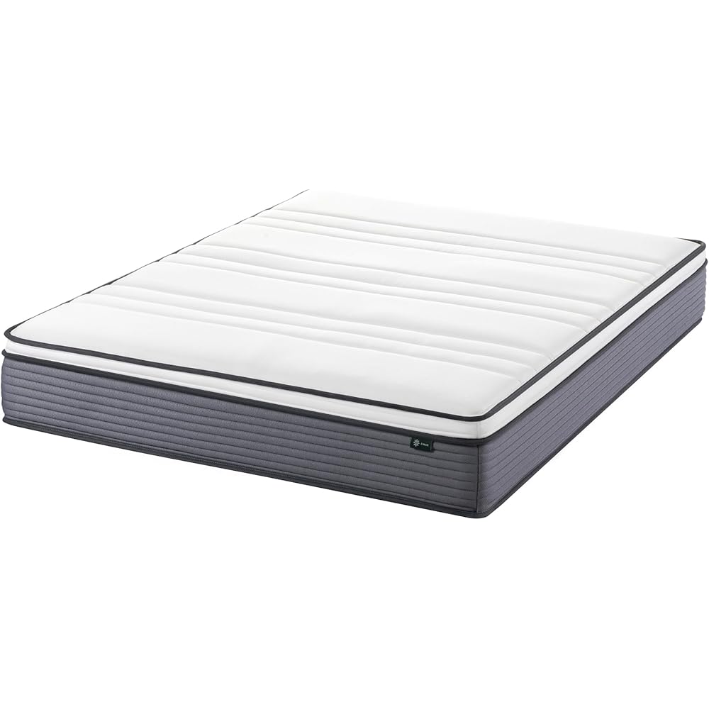 ZINUS 10 Inch True Support Hybrid Mattress [New Version], Queen, Fiberglass Free, Medium Feel, Motion Isolation, Certified Safe Foams & Fabric, Mattress in A Box : Home & Kitchen