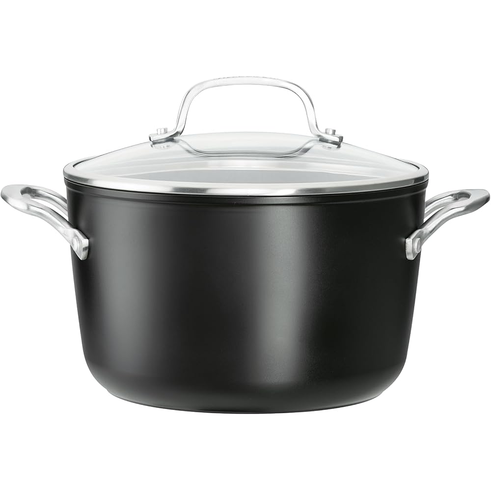 KitchenAid Hard Anodized Induction Nonstick Cookware Pots and Pans Set, 10 Piece, Matte Black: Home & Kitchen