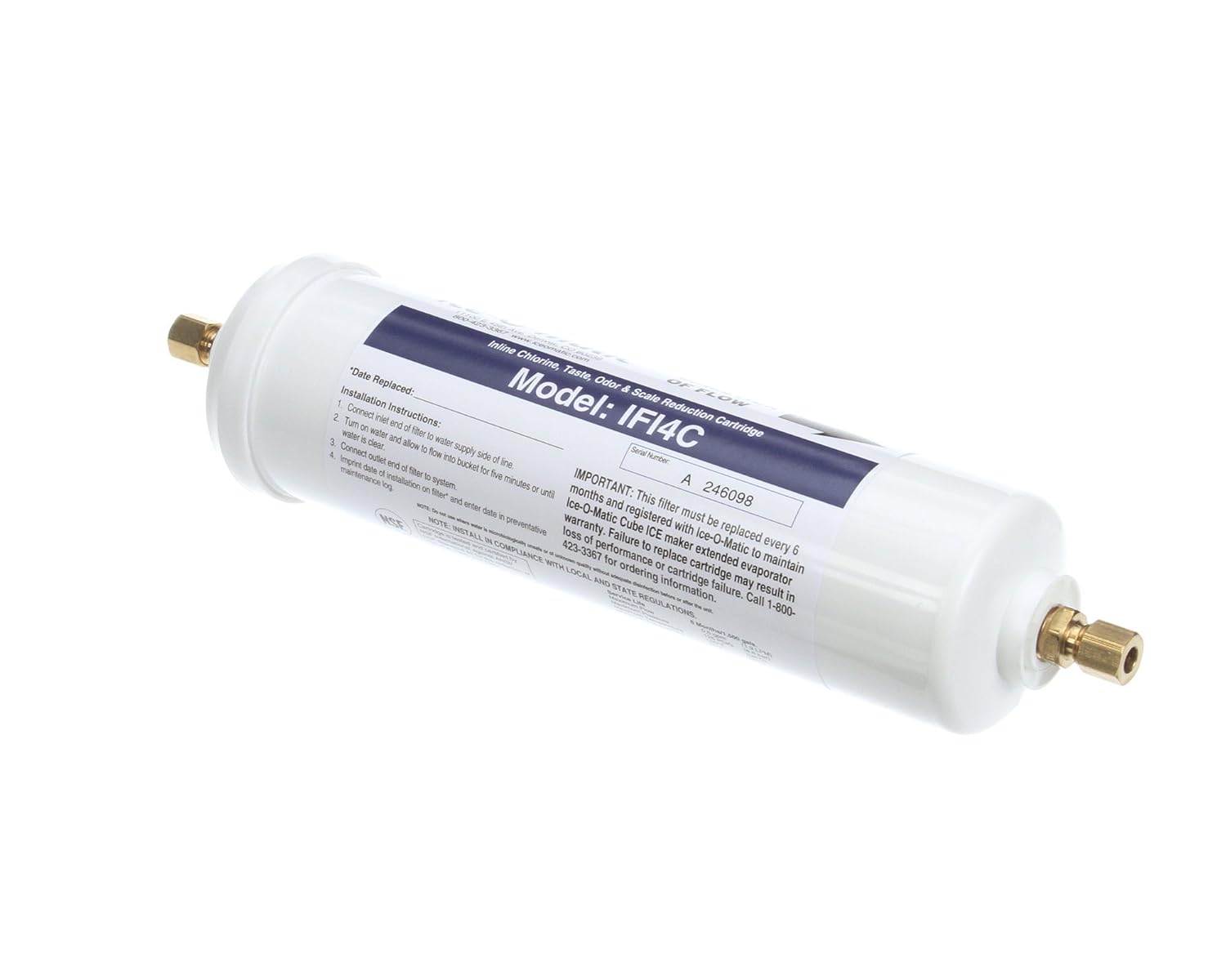 Ice-O-Matic IFI4C in-Line Filter, 1/4