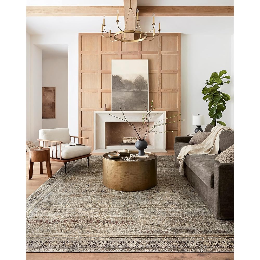 Loloi Layla Collection LAY-03 Olive/Charcoal 7'-6