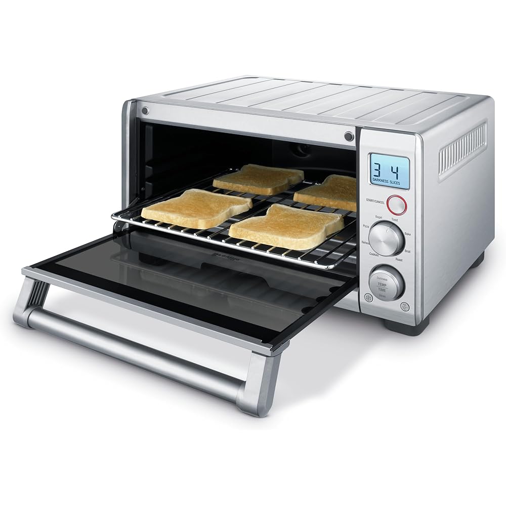 Breville BOV650XL the Compact Smart Oven Countertop Toaster Oven, Brushed Stainless Steel: Home & Kitchen