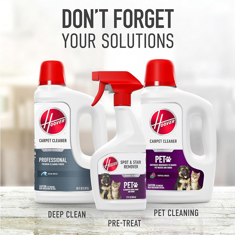 - Hoover PowerDash Pet Compact Carpet Cleaner Machine, Lightweight Shampooer Machine, Pair with a Hoover Carpet Cleaner Solution for a Bright, Refreshed Home