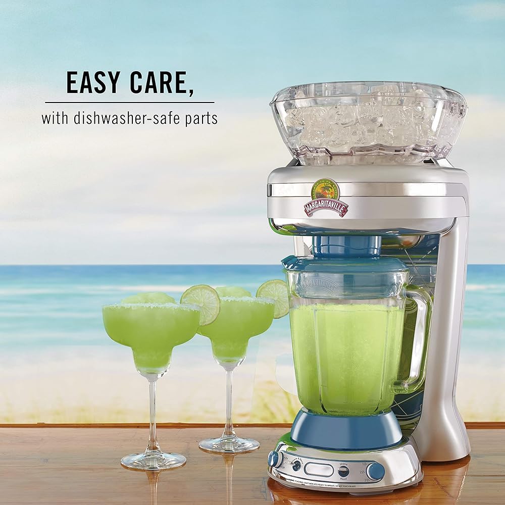Margaritaville Key West Frozen Concoction Maker with Easy Pour Jar and XL Ice Reservoir, 4 Programmed Drink Settings, Great for Entertaining and Parties : Industrial & Scientific