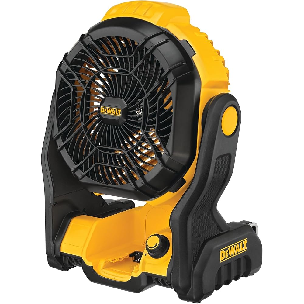 DEWALT 20V MAX Jobsite Fan, Cordless, Portable, Bare Tool Only (DCE512B) -
