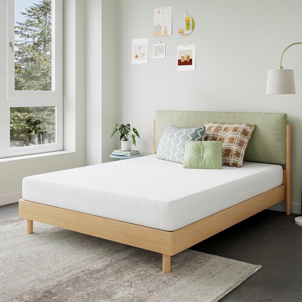 Novilla Queen Mattress in a Box, 8 Inch Queen Size Mattress with Gel Memory Foam for Cooling Night Sleep, Pressure Relief, CertiPUR-US Certified : Home & Kitchen