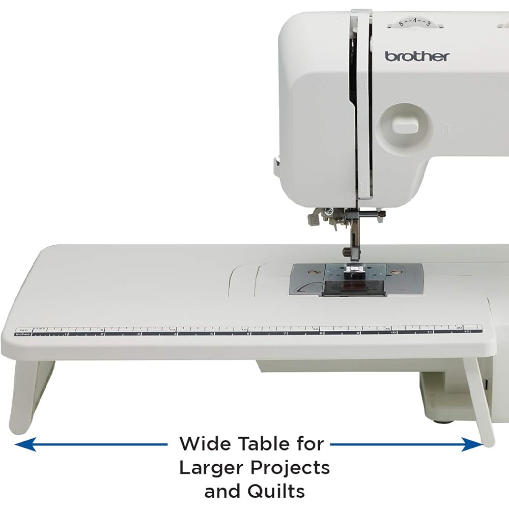 Brother Sewing and Quilting Machine, XR3774, 37 Built-in Stitches, Wide Table, 8 Included Sewing Feet