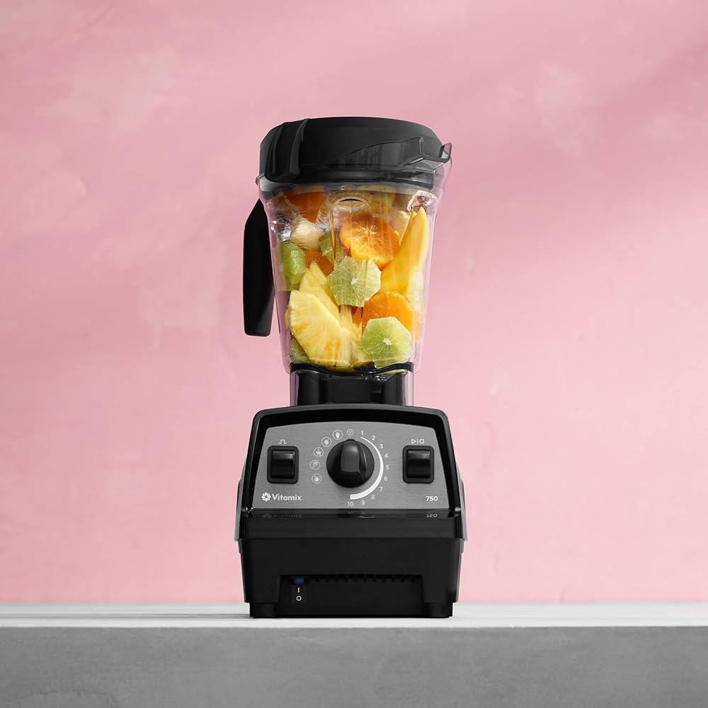 Vitamix Propel Series 750 Blender, Professional Grade Blender, 4 Presets + Self-Cleaning, Smoothie, Frozen Dessert, Soups and Dips, 64-oz Pitcher, Black: Home & Kitchen
