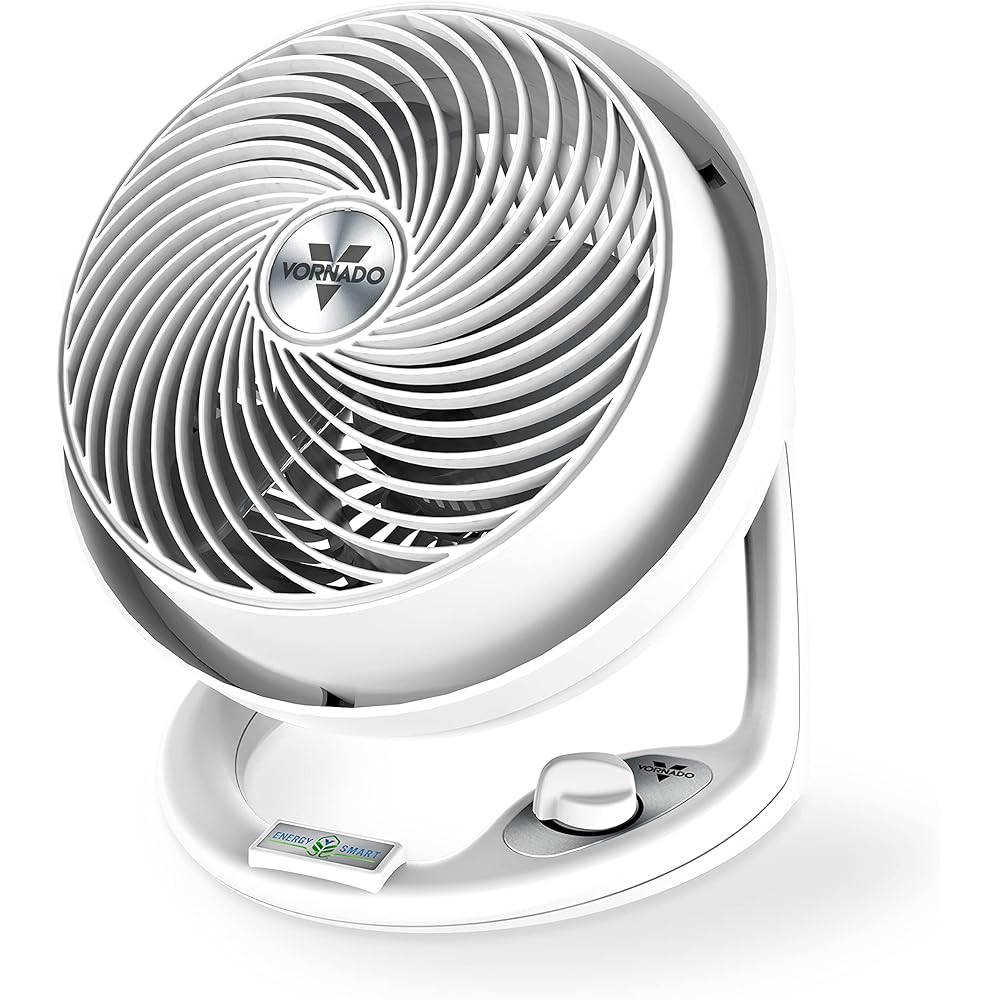 Vornado 610DC Energy Smart Air Circulator Fan with Variable Speed Control, DC Motor, Adjustable Head, Quiet Fan for Bedroom, Office, Home : Home & Kitchen