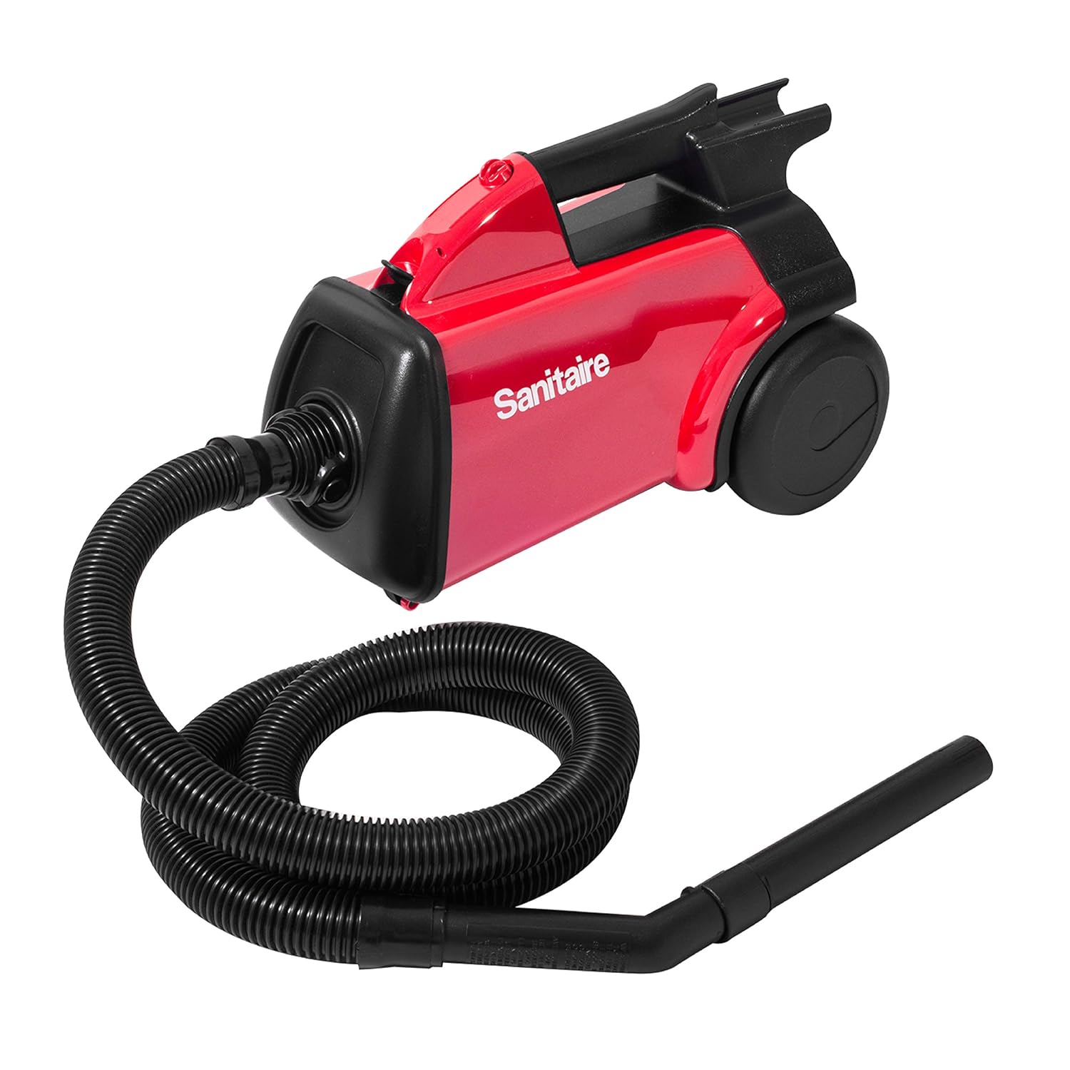 Sanitaire SC3683D Canister Vacuum, Red 19.2 x 17.75 x 11.3 inches : Home & Kitchen