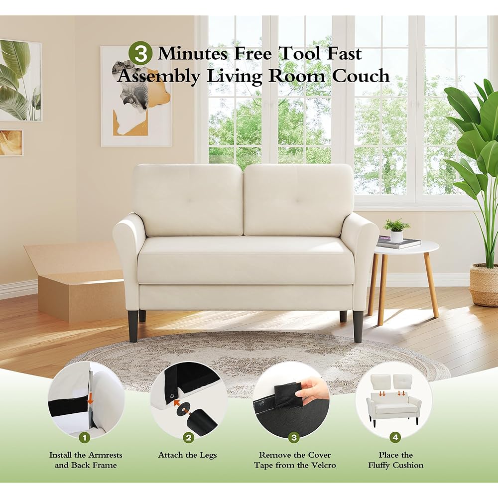 Small Sofa Couch, 48